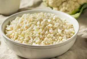 Arroz de Couve-Flor opção low carb