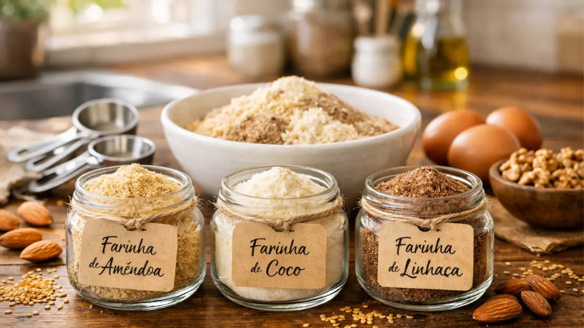farinhas sem carboidratos